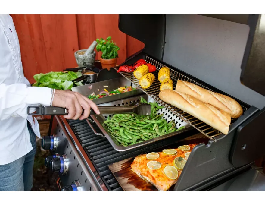 Grill gazowy Baron S 490 IR z rożnem - 8